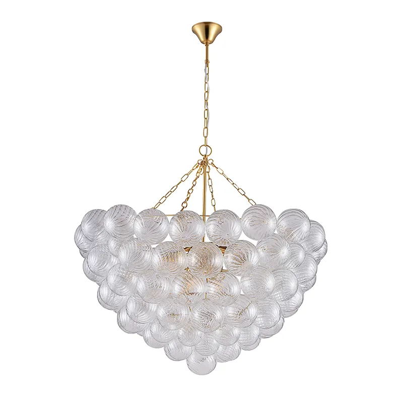 Candelabru din sticlă de artă Bubble Ball